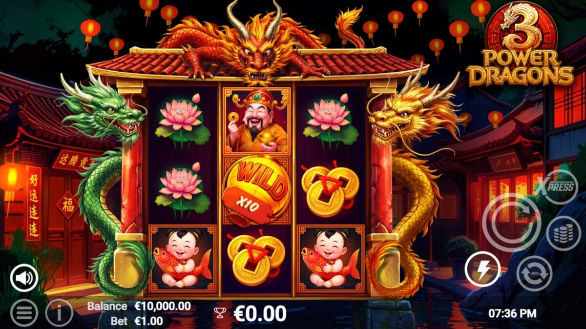 3 Power Dragons Slot