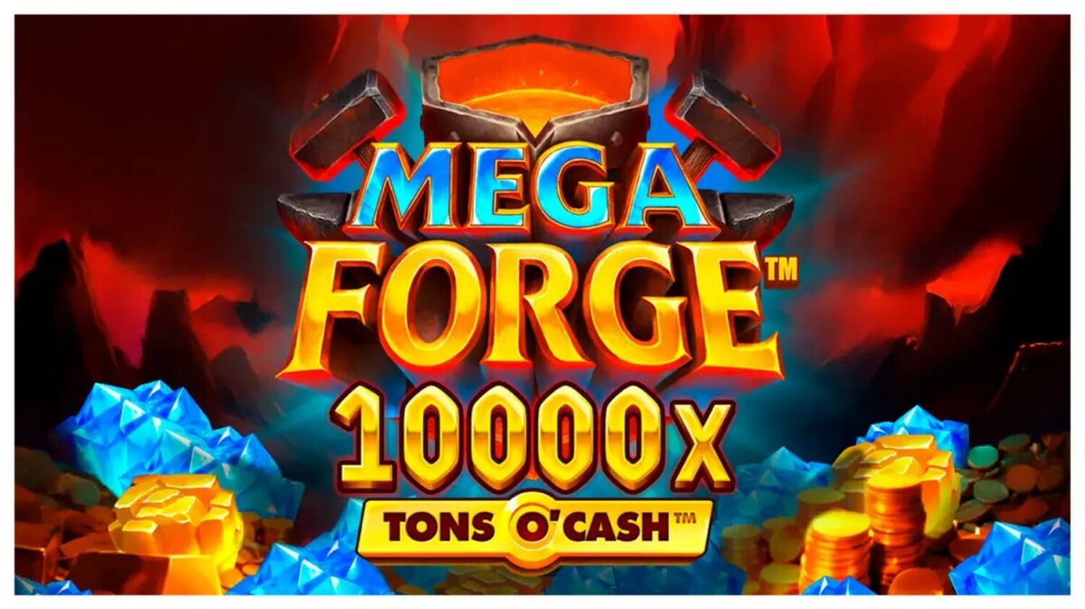 مراجعة لعبة Mega Forge™ 10000x Tons O’Cash – أفضل ألعاب السلوتس