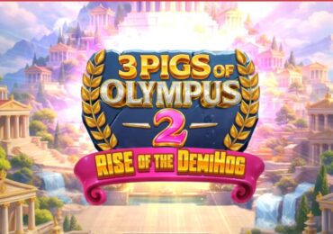 مراجعة لعبة السلوت 3 Pigs of Olympus 2 Rise of the DemiHog