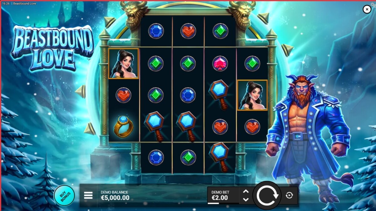 Arab Night Casino مراجعة لعبة سلوت Beastbound Love حب الوحش المربوط