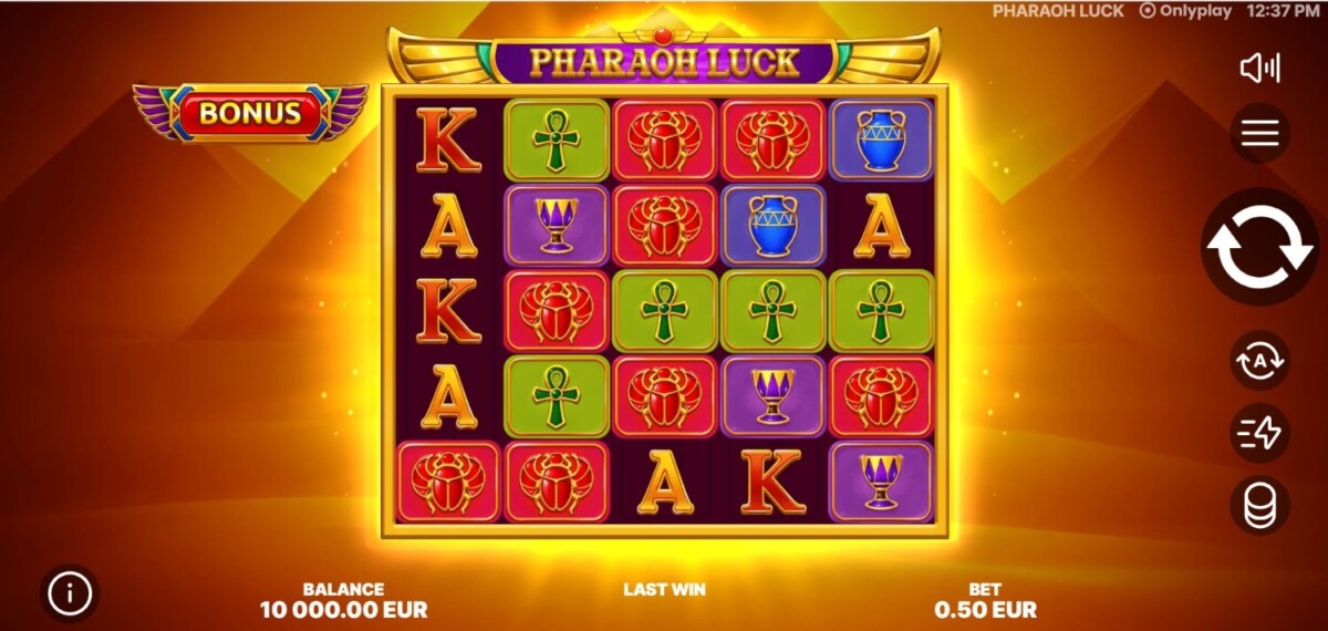 Arab Night Casino مراجعة لعبة سلوت Pharaoh Luck Pharaoh Luck