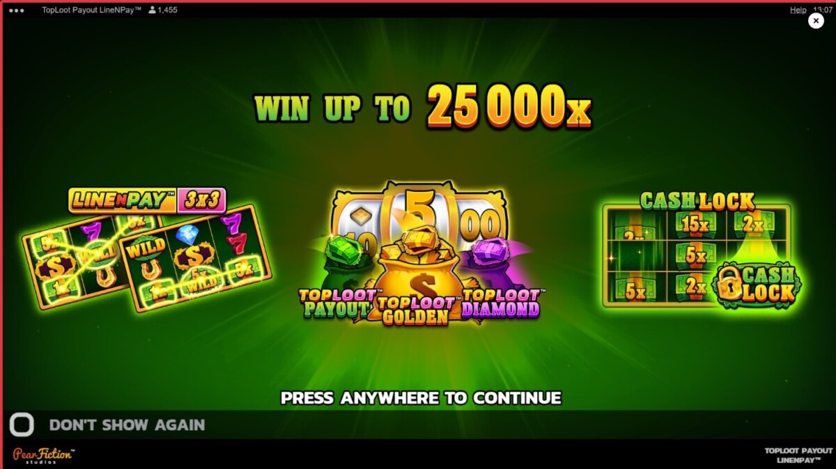 TopLoot Payout LineNPay 