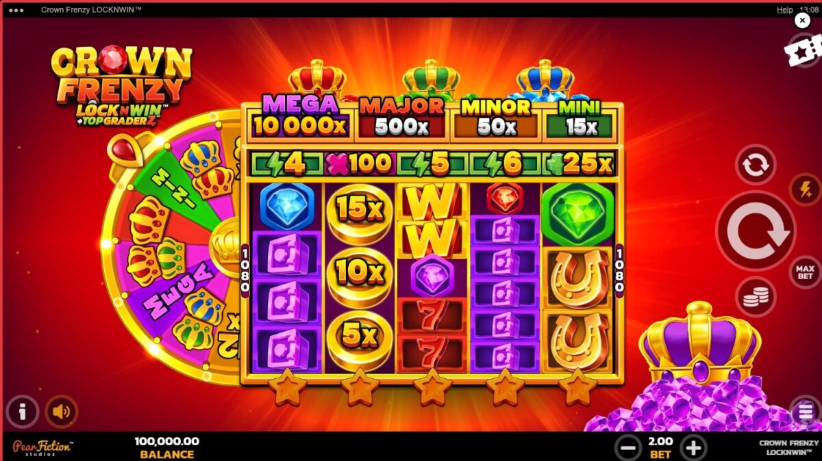 Crown Frenzy LockNWin