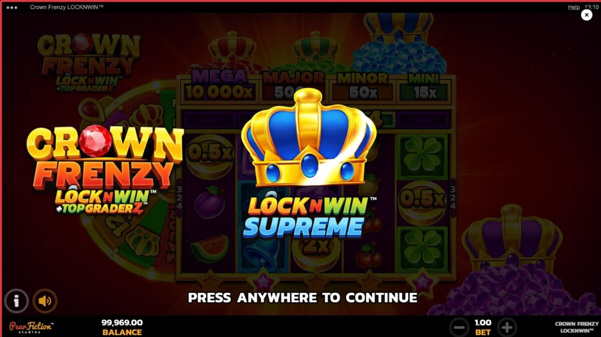 Crown Frenzy LockNWin