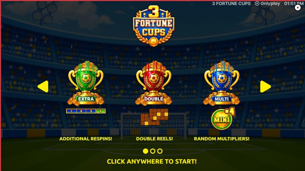 3 Fortune Cups