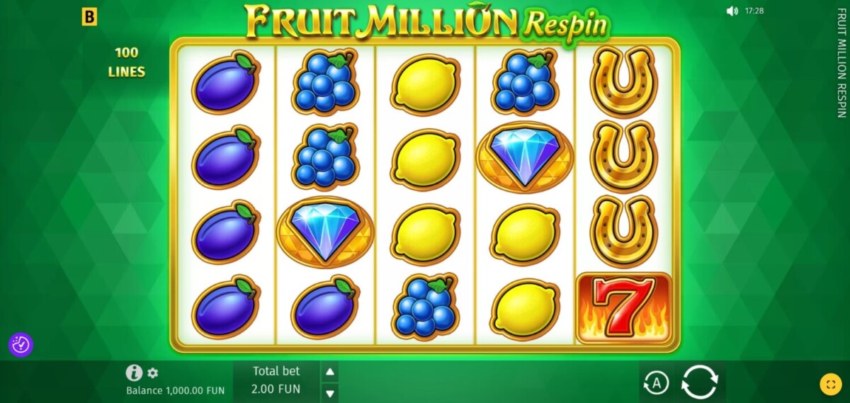 Arab Night Casino مراجعة لعبة Fruit Million Respin فواكه مليون ري سبين