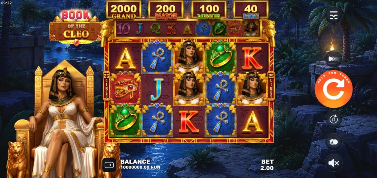 Arab Night Casino مراجعة لعبة ستيشن Book of the Cleo كتاب كليو