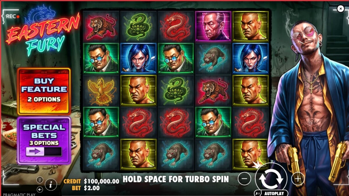 Arab Night Casino مراجعة لعبة Eastern Fury Eastern Fury