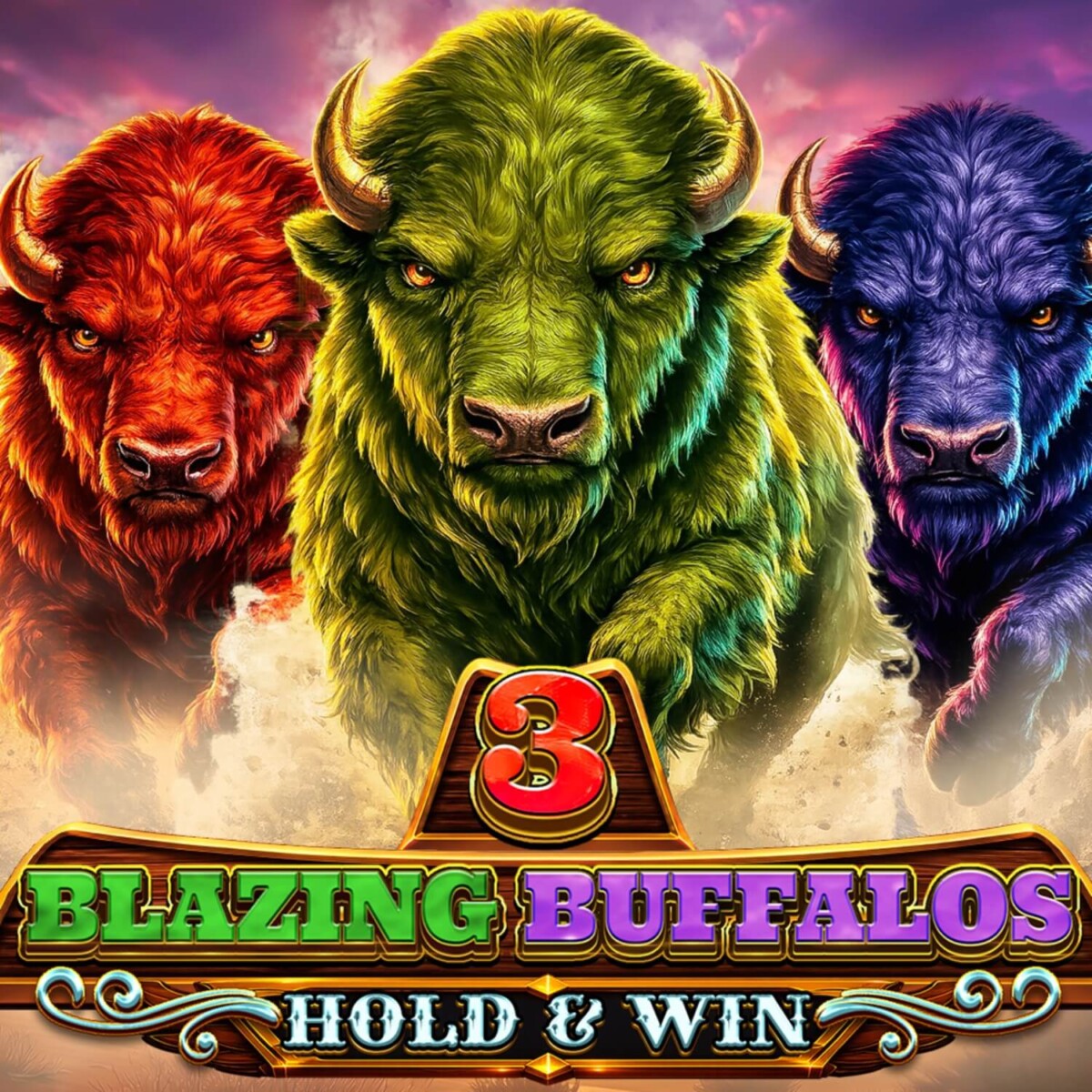 مراجعة لعبة السلوت 3 Blazing Buffalos: Hold & Win