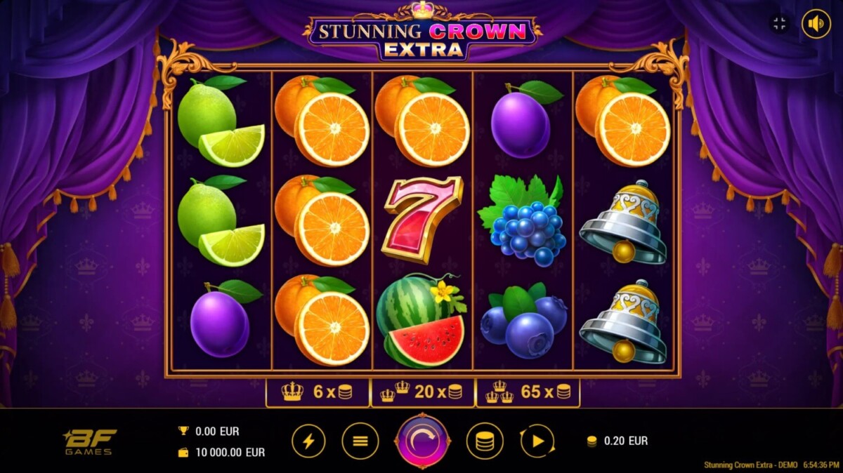Arab Night Casino مراجعة لعبة سلوت Stunning Crown Extra التاج المذهل إكسترا