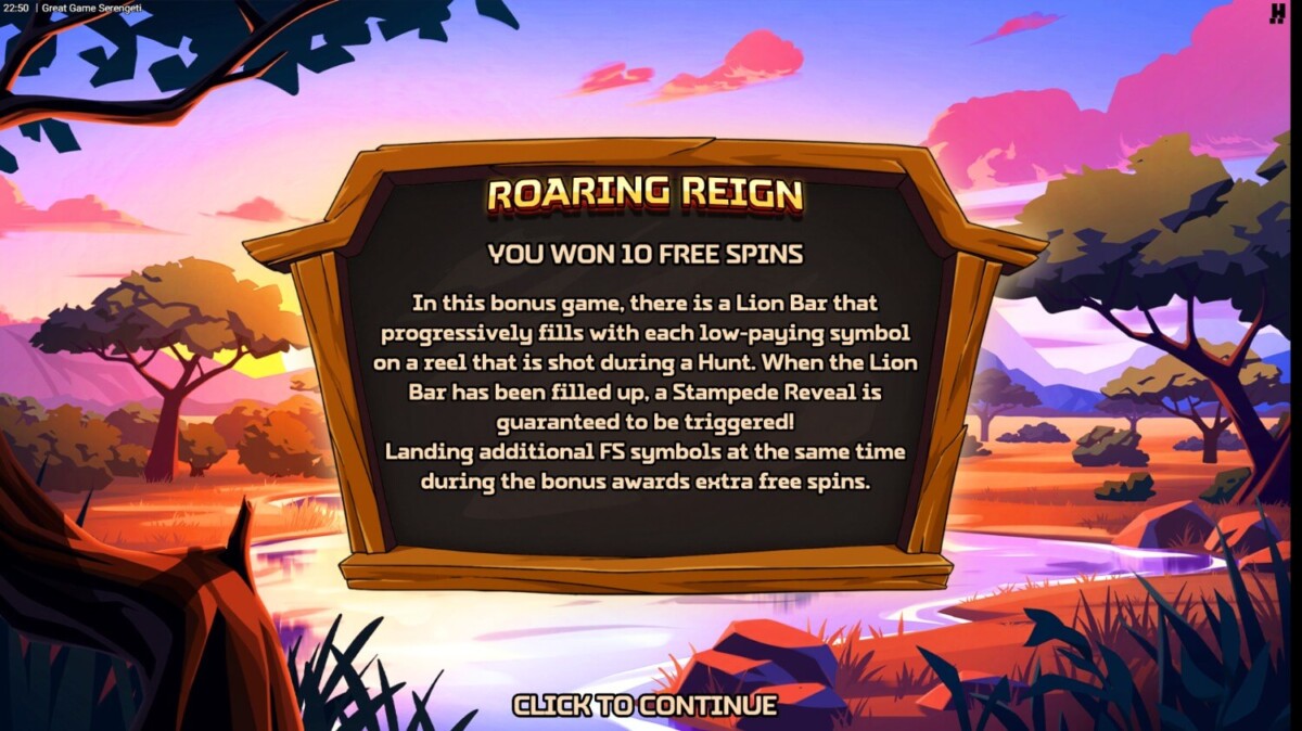 Great Game Serengeti