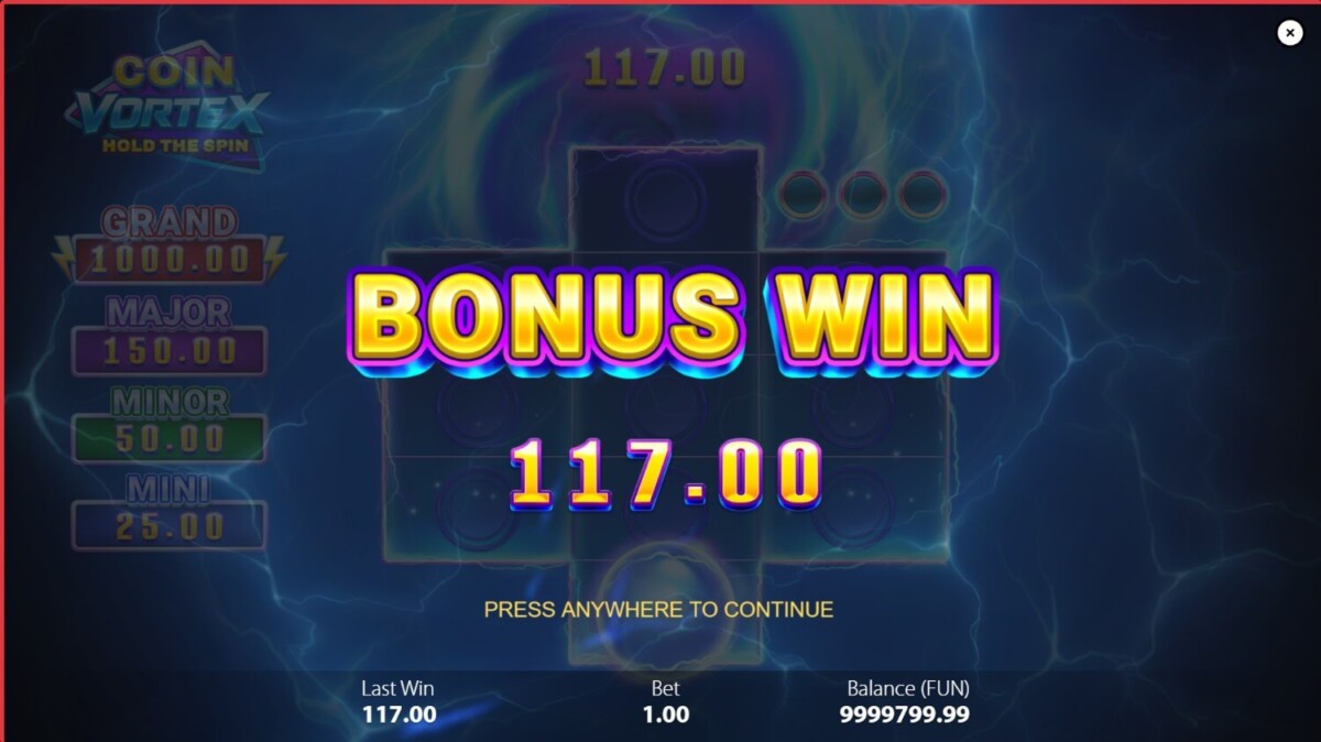 Coin Vortex: Hold the Spin