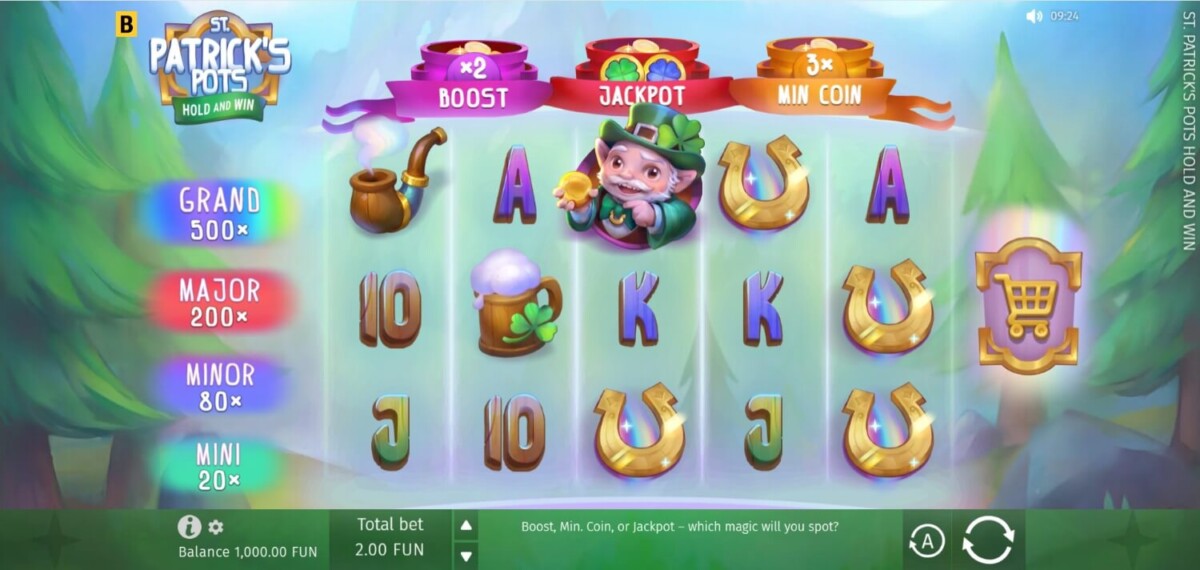St. Patrick’s Pots Hold and Win