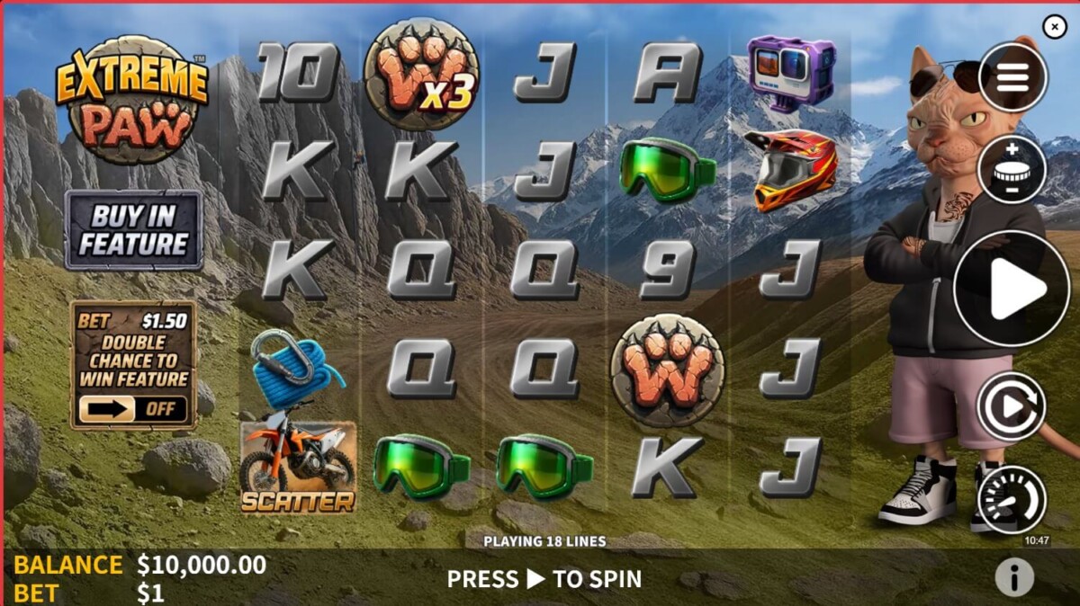 Arab Night Casino مراجعة لعبة سلوت Extreme Pow Extreme Paw