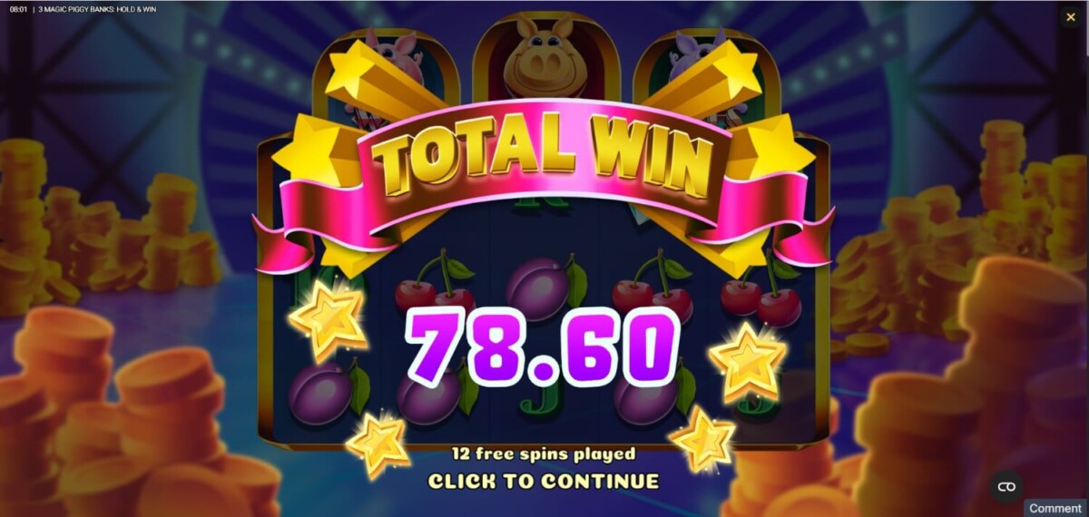 3 Magic Piggy Banks Hold & Win