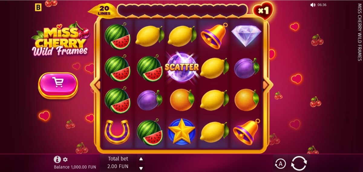 Arab Night Casino مراجعة لعبة سلوت Miss Cherry Wild Frames Miss Cherry Wild Frames