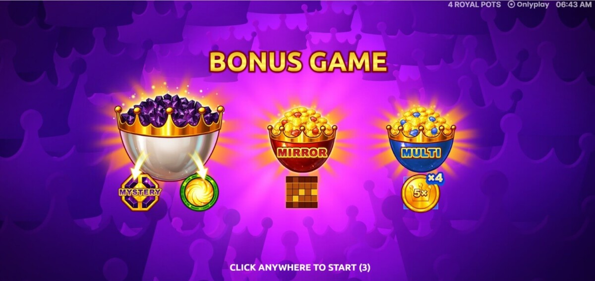4 Royal Pots