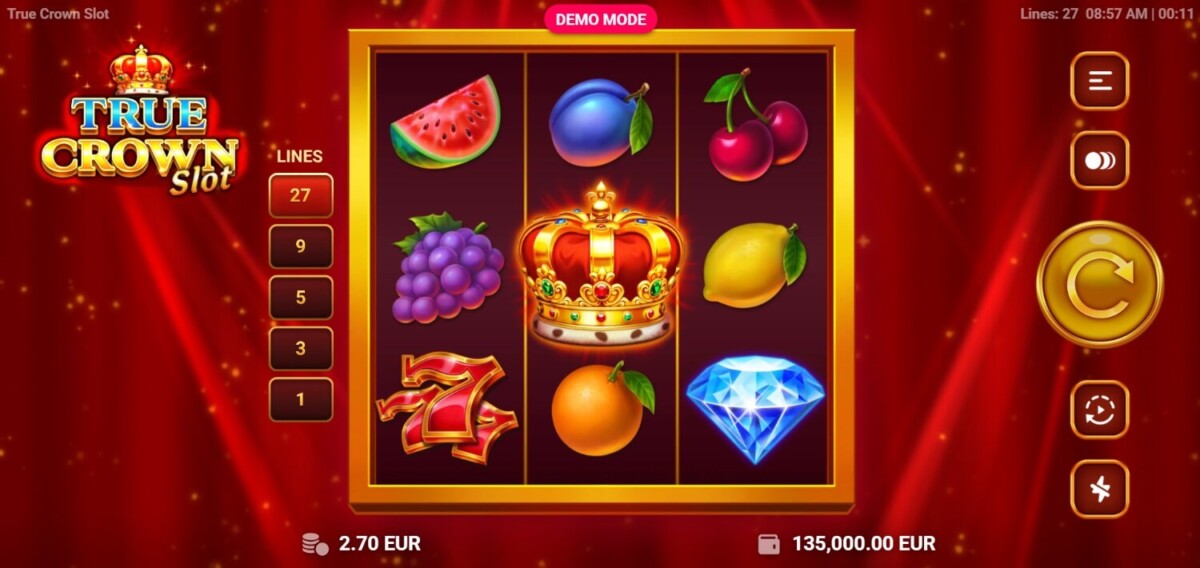 ماكينة True Crown