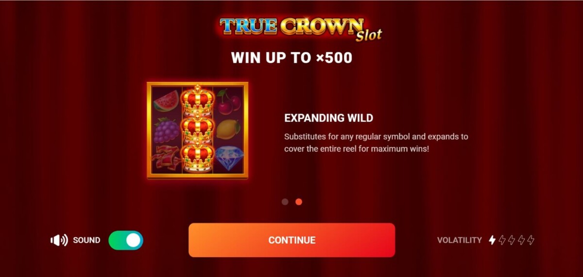 ماكينة True Crown