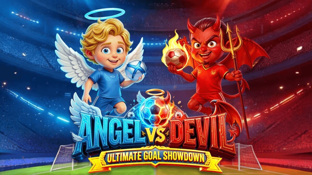Arab Night Casino مراجعة لعبة السلوت Angel vs Devil Ultimate Goal Showdown مراجعة لعبة السلوت Angel vs Devil Ultimate Goal Showdown