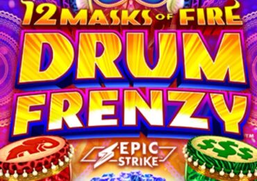 مراجعة لعبة سلوت 12 Masks of Fire Eruption Prize Flow