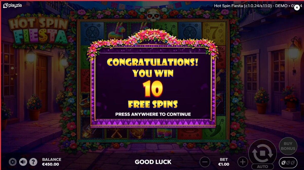 Hot Spin Fiesta