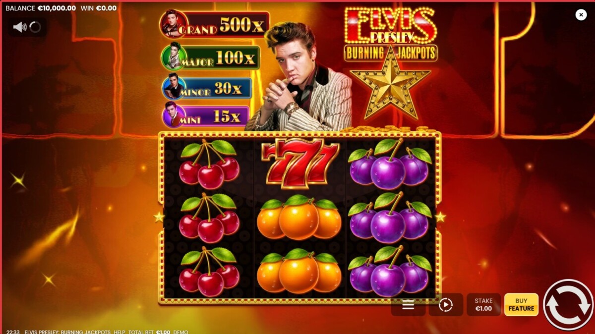 Arab Night Casino مراجعة لعبة مورتيل إلفيس بريسلي: جوائز حارقة إلفيس بريسلي: Burning Jackpots
