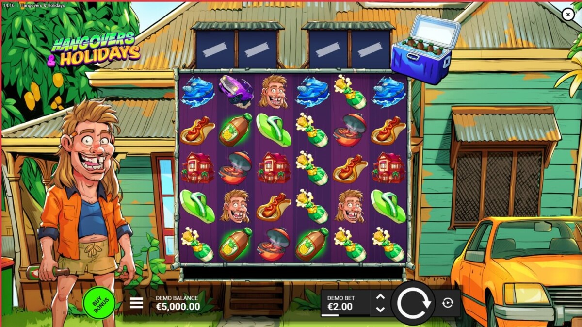 Arab Night Casino مراجعة لعبة هانغوفرز & Holidays Hangovers & Holidays