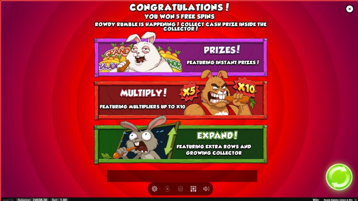 Rowdy Rabbits Collect & Win