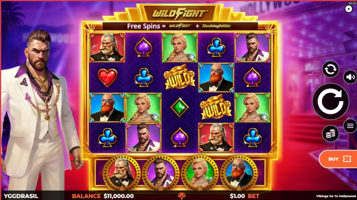 Arab Night Casino مراجعة لعبة السلوت Vikings Go To Hollywood Vikings Go To Hollywood