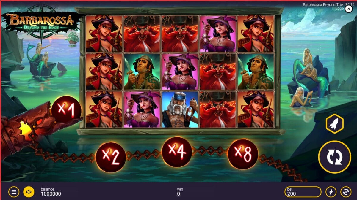Arab Night Casino مراجعة لعبة سلوت بارباروسا: وراء الحدود بارباروسا: وراء الحد