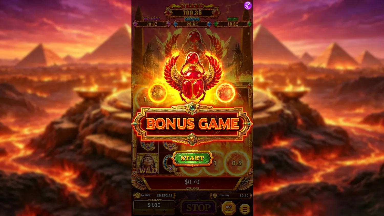 Egypt Sacred Fire