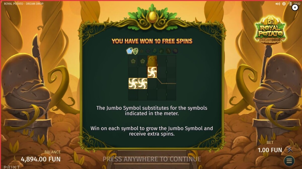 Royal Potato Dream Drop