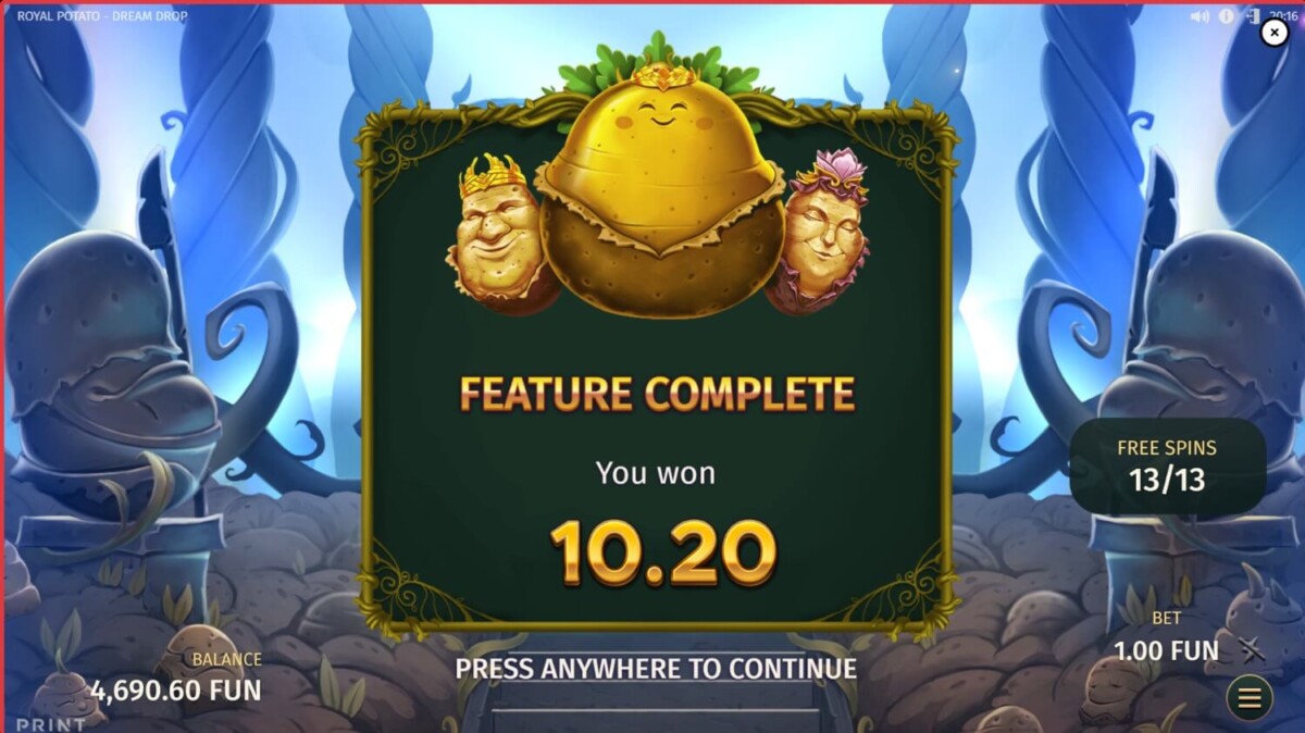 Royal Potato Dream Drop