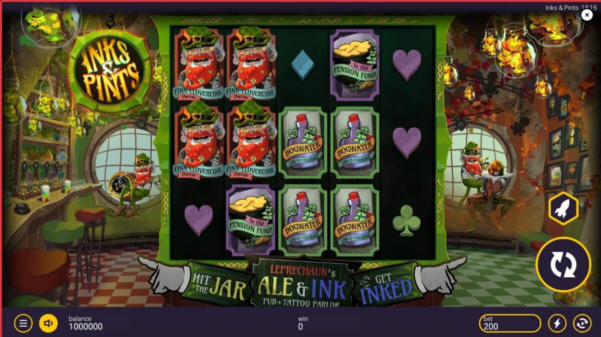 Arab Night Casino مراجعة لعبة Inks & Pints السلوت Inks & Pints