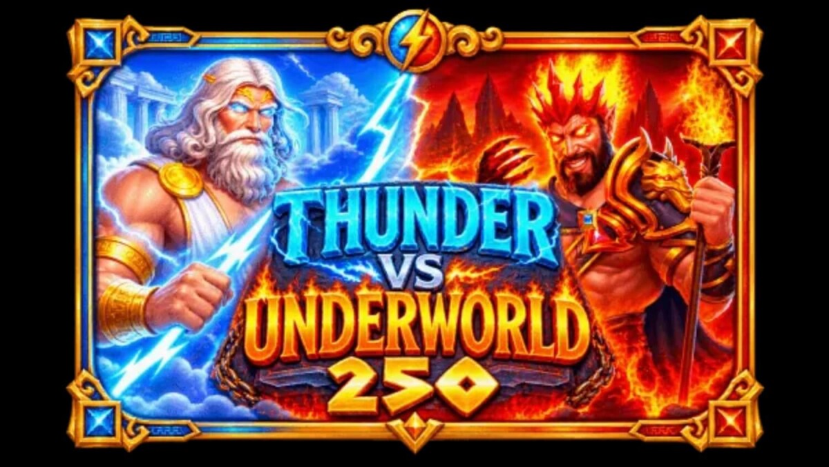 Arab Night Casino مراجعة لعبة السلوت Thunder vs Underworld 250 مراجعة لعبة السلوت Thunder vs Underworld 250