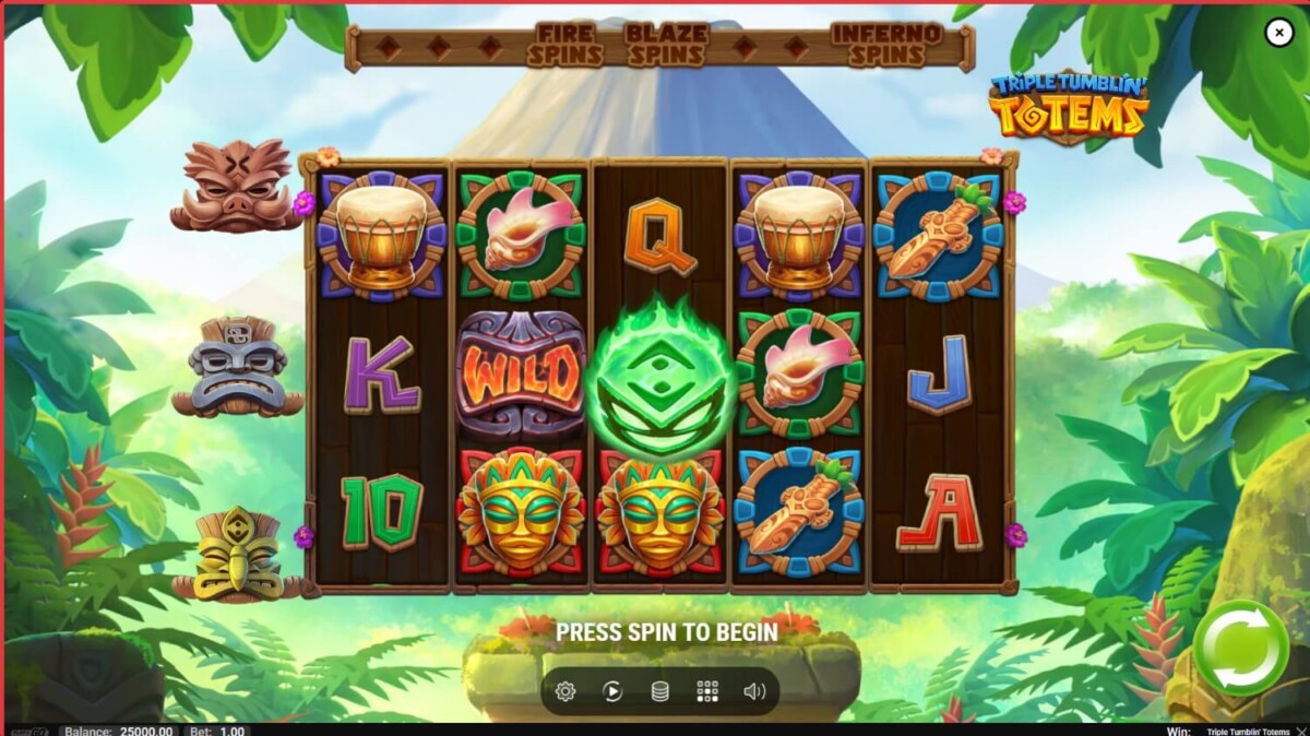 Triple Tumblin’ Totems
