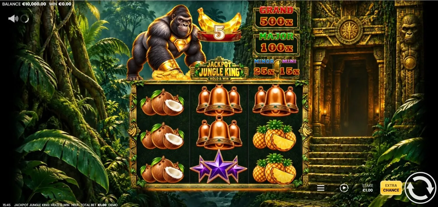 Jackpot Jungle King: Hold & Win