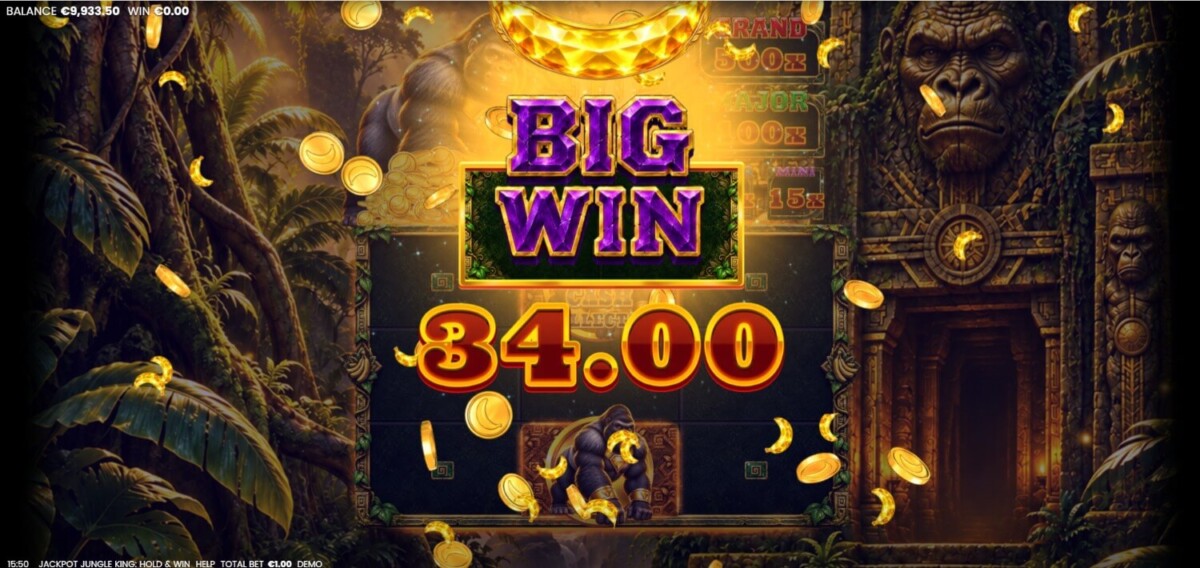 Jackpot Jungle King: Hold & Win