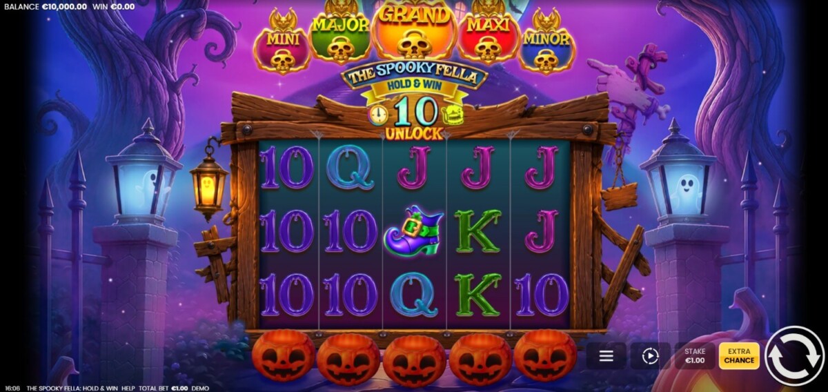 The Spooky Fella: Hold & Win