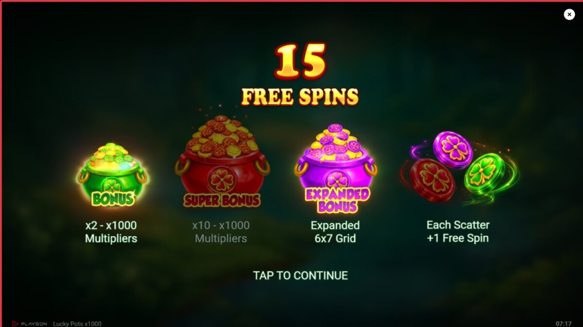 Lucky Pots x1000