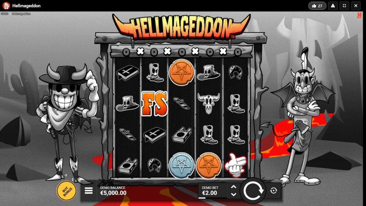 Arab Night Casino مراجعة لعبة سلوت Hellmageddon Hellmageddon