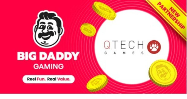 شراكة Big Daddy Gaming مع QTech لتوسيع التوزيع العالمي