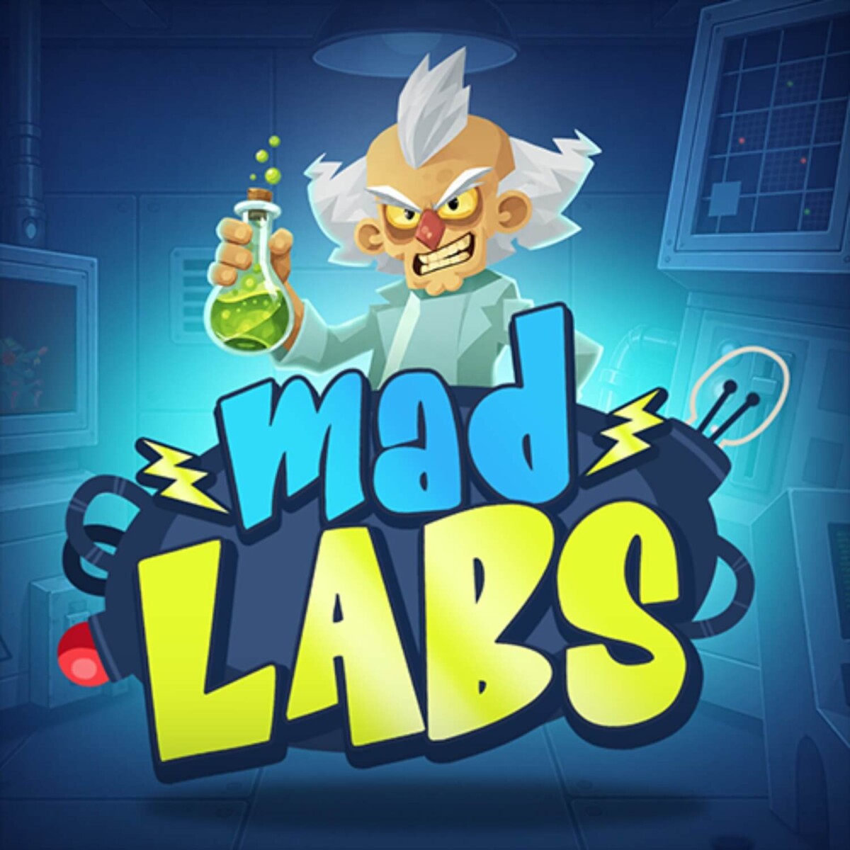 مراجعة لعبة سلوت Mad Labs